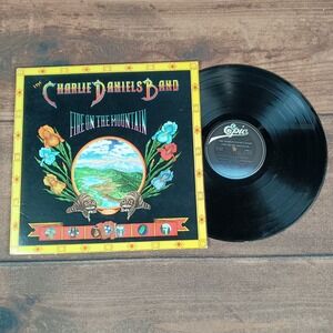 Charlie Daniels Band Fire on the Mountain Vinyl LP 12" EX 1974 34365